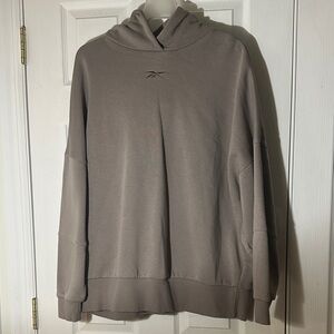 Reebok women’s Tan/Khaki Hoodie, Size XL